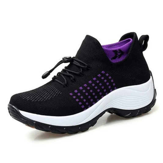 Chaussures Ortho Stretch Femme - Confort Absolu, Zéro Pression